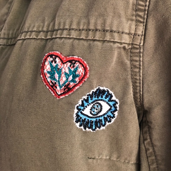 Cinq a Sept Green Military Embroidered Jacket Top. EUC! - Picture 2 of 12